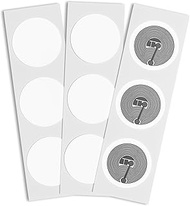 55 pcs NTAG215 NFC Stickers Tag, 25mm (1 inch) Blank Round NTAG215 NFC Tags Labels, 504 Bytes Memory