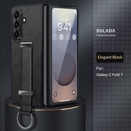 Ốp điện thoại phù hợp với Samsung Galaxy Z Fold7 Z Fold 7 ZFold 7 ZFold7 ốp da cao cấp thân thiện vớ