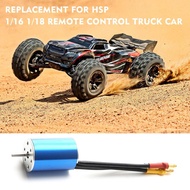 Seashorehouse 2435 4800KV Brushless Motor Replacement for HSP Wltoys 1/16 1/18 Remote Control Truck 