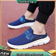 [35-48]lightweight women Half shoes mesh Slip on Shoes Causal shoes for women