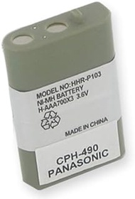EM-CPH-490 - Ni-MH, 3.6 Volt, 700 mAh, Ultra Hi-Capacity Battery - Replacement Battery for Panasonic HHR-P103 Cordless Phone Battery