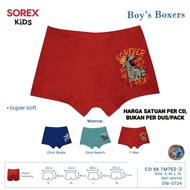 Boys' CD Boxer Motif Tm752-2 Contains 3 Pcs