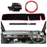 Mitsubishi L300 Pickup Dashboard Cover + Safe Steering Wheel Cover