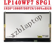 LP140WF7-SPG1 LP140WF7 SP G1 14.0 inch 1920X1080 IPS FHD 30Pins EDP 100% sRGB 300 cd/m2 60HZ LCD Screen For LG Gram 14Z980 14Z990 Laptop LCD Screen Without Touch