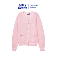 JELLY BUNNY เสื้อคาร์ดิแกนแขนยาวปักลายหัวใจ รุ่น B26SGWC013