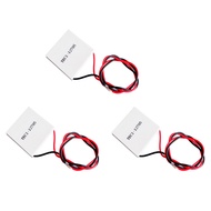 3X TEC1-12705 Thermoelectric Cooler Peltier 40X40mm TEC12705 Peltier Elements Module for Cooler Radi