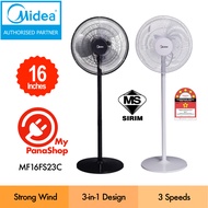 Midea 3-in-1 Table / Living Hall / Stand Fan Kipas Berdiri ( 16" , 50w ) MF-16FS23C / MF16FS23C
