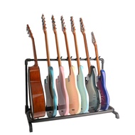 GHOSTFIRE Multi-holder Guitar Stand Foldable Guitar Display Rack Fit Guitar/Bass/Acoustic