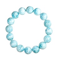 【正佳珠寶】拉利瑪 頂級海紋石 13.9-14.3mm 海紋石手珠