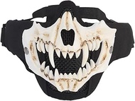 Tactical Foldable Mesh Skull Mask Airsoft Paintball Mask Costume Cosplay