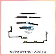 TOMBOL ORIGINAL 1 SET FLEXIBLE & ON OFF VOLUME BUTTON OPPO A74 4G - A95 4G