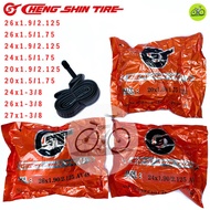 [HCM] CHENGSHIN bicycle inner tube 26-27x1.3/8 - 20-24-26x1.5/1.75/1.95/2.125 AV32-48mm motorcycle v