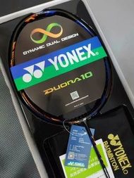 [專業版] Yonex 雙刃10 橘藍 羽球拍 4U全碳素 日本製 訓練拍
