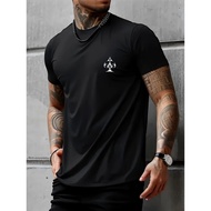 T Shirt For Men Peach Heart Graphic Men s Short Sleeve T Shirt Comfy Stretchy Trendy Tees For Summer