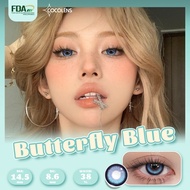 【COD】COCOLENS Color Contact Lenses Butterfly Blue 2PCSpair Comfortable Contacts Eye Cosmetic Lens Ma