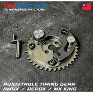 TSF RACING ADJUSTABLE TIMING GEAR CENTRIC GEAR SHIFT RACING TSF AEROX NMAX 155 OLD NEW NMAX AEROX CO