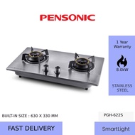Pensonic PGH-622S Built In Gas Hob Dapur Stainless Steel Gas Cooker PGH622S