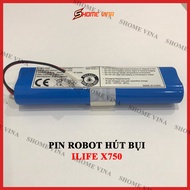 Pin robot hút bụi ILIFE X750