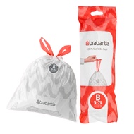 Brabantia Garbage Bag For Size 5 Liters Perfect Fit Bags Code B 5 Litre 3 Packs (60 Pieces)