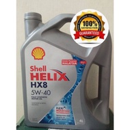 100% Original 5W-40 Shell HELIX HX8 Fully Synthetic Engine Oil