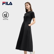 FILA CORE LIFESTYLE MILANO ENJOY A CUP OF JOE Women Dress (Black)
