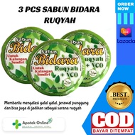 3 PCS Sabun Bidara Ruqyah 50gr - Sabun Bidara Ruqyah - Sabun Bidara Ruqyah +Vco Untuk Ruqyah Dan Gat