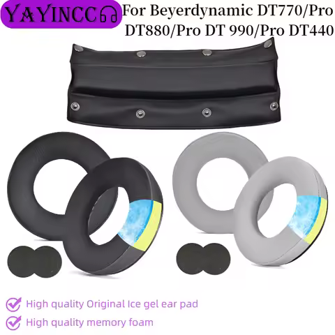 New Arrivals Earpads For Beyerdynamic DT770/Pro DT880/Pro DT 990/Pro DT440 Replacement Original Ice 