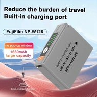 1680mAh NP-W126 NP W126 NP-W126S W126S USB-C Rechargeable Camera Battery for Fuji X-Pro1 XPro1 X-T1 