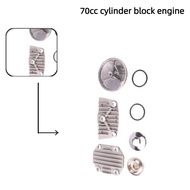 Motorcycle Oil Cooler Adapter Engine Cylinder Cover Oil Cooler Horizontal Engine Adapter Engine Cyli