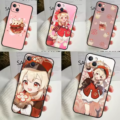 Genshin Impact Klee Case For Honor Magic 7 Lite 5 6 8 50 70 90 200 400 Pro X8b X8c X9a X9b X9d X9c W