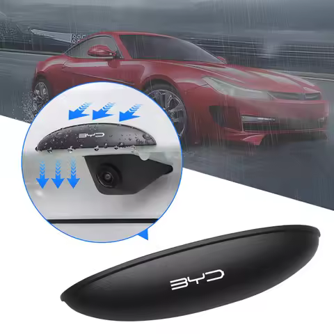Car Rearview Camera Rain Cover Silicone Weatherproof Protector For BYD Tang F3 E6 Atto Yuan Plus Son