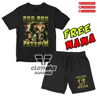 Children's T-shirt Set Anomali Brainrot Brr Brr Patapim tung tung sahur