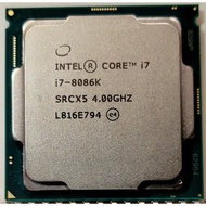 i7-8086K i7-8700 i7-8700K i7-8700T 8th generation INTEL Core Desktop CPU LGA1151