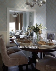 set kursi 6 +meja makan jati