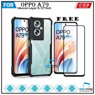 Oppo A79 Softcase Shockproof Transparent Casing Case