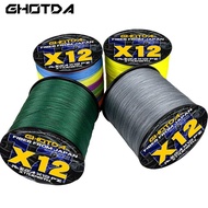100M PE Braided Line for Fishing 12 Strands 25Lb~120LB PE Braided Wire Lure Line