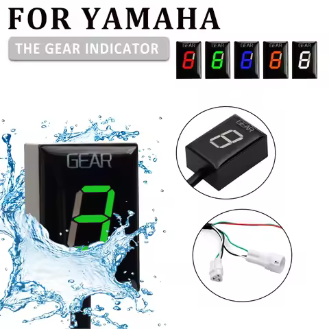 Motorcycle Gear Indicator For Yamaha YZF R6 FZ8 FZ1N MT03 MT01 Fzs600 Fzs1000 FZ400 FZ6 WR250R TDM90