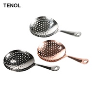 [TENOL] Julep Cocktail Colander, Julep Colander, Stainless Steel Colander, Cocktail Tools