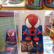 蜘蛛俠公仔 零食盒 零食桶 餅 圓桶 USJ Spiderman蜘蛛俠代購 コーラキャンディ