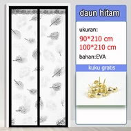 Tirai magnet plastik PVC (khusus ruanga AC) 90x210cm/100x210cm /Tirai Pintu kamar/Tirai anti nyamuk