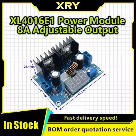 XL4016E1 XL4016 High Power DC Voltage Regulator DC-DC XH-M401 M404 Stetp-down Buck Module with Maxim