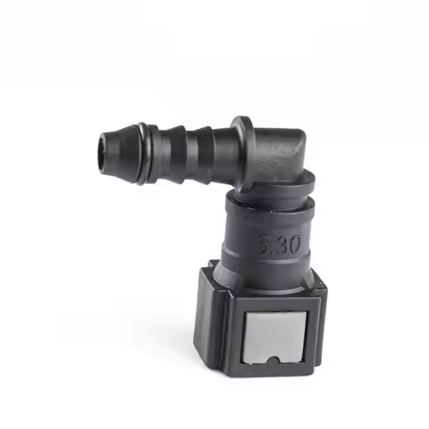 fuel-line-connector 6.3 ID6 90 degree female fuel line quick release connect