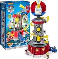 Paw Patrol &amp; Friends Mighty Lookout Tower with 4 Exclusive Bonus Action Figures, Toy Car, Lights and Sounds (Amazon Exclusive), Kids Toys for Ages 3 and up