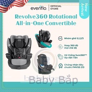 Evenflo 360 Degree Rotating Car Seat Revolve360 Rotational All-In-One Convertible Amherst Shop Babyb