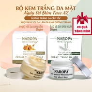 Bộ Trắng Da Mặt Ngày và Đêm NAROPA Whitening Face X2 - gấp đôi hiệu quả dưỡng trắng da cấp tốc