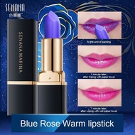 Senana Warm Changing Lipstick Color Changing Lipstick No Fading Waterproof Not Easy To Stain Cup Lipstick Moisturizing Temperature Change Lipstick (highgoss.sg)