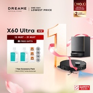 【GRAND LAUNCH】Dreame X60 Ultra/Master & X50 Pro Ultra & X50 Ultra Robot Vacuum | FIRST 8.8CM CLIMB R
