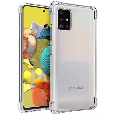 Shockproof Silicone Soft Case For Samsung Galaxy A7 2018 A9 A6 A8 Plus 2018 A7 A3 A5 2017 A8S A6S Cl
