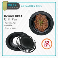 Grill pan Non-Stick grill Tool 32cm /Round Korean BBQ grill pan(K7Y7) Free Shipping grill pan Multifunction Meat grill G6V3 grill Satay grill pan Non-Stick maxim grill Sausage premium grill pan grill grill grill grill