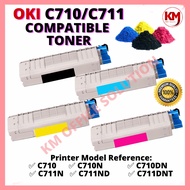 OKi Compatible Cartridge for OKI Okidata C 711 710 C710 C710N C710DN C711 C711N C711ND C711DNT